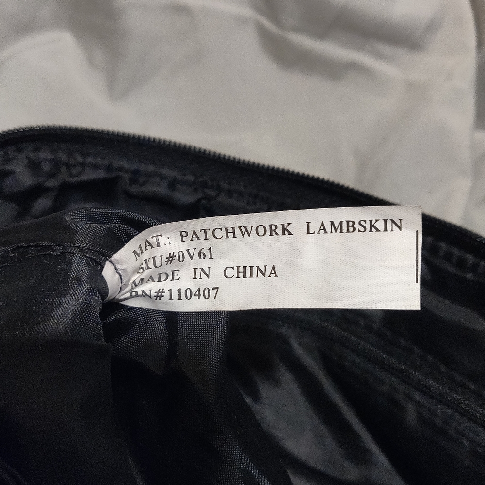 ❤️3/$10 VINTAGE LIZ CLAIBORNE & BLACK LAMBSKIN PURSE BUNDLE - Picture 10 of 10